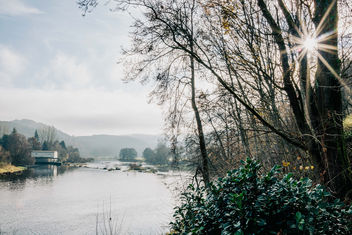Foggy River Valley - Free image #403417